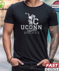 Peanuts X Uconn Hockey Tee shirt