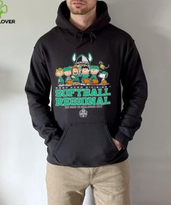 Peanuts characters 2024 NCAA division I softball regional Cleveland State Vikings logo hoodie, sweater, longsleeve, shirt v-neck, t-shirt