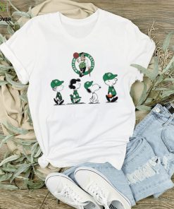 Peanuts characters Boston Celtics hoodie, sweater, longsleeve, shirt v-neck, t-shirt