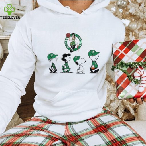 Peanuts characters Boston Celtics hoodie, sweater, longsleeve, shirt v-neck, t-shirt