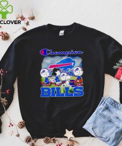 Peanuts characters Champion Buffalo Bills hoodie, sweater, longsleeve, shirt v-neck, t-shirt