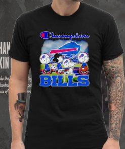 Peanuts characters Champion Buffalo Bills hoodie, sweater, longsleeve, shirt v-neck, t-shirt