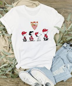 Peanuts characters Sevilla FC hoodie, sweater, longsleeve, shirt v-neck, t-shirt