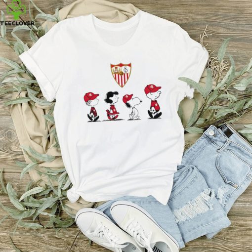 Peanuts characters Sevilla FC hoodie, sweater, longsleeve, shirt v-neck, t-shirt