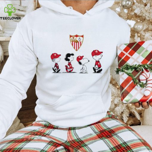 Peanuts characters Sevilla FC hoodie, sweater, longsleeve, shirt v-neck, t-shirt