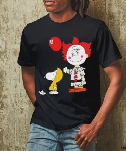 Peanuts charlie brown pennywise and snoopy it movie costume halloween shirt 4 Peanuts charlie brown pennywise and snoopy it movie costume halloween shirt