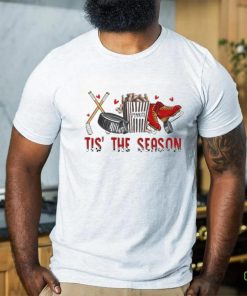 Peanuts hockey tis’ the season hoodie, sweater, longsleeve, shirt v-neck, t-shirt