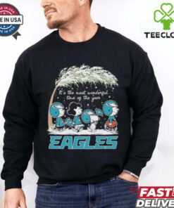 Peanuts it’s the most wonderful time of the year Philadelphia Eagles shirt for Fan