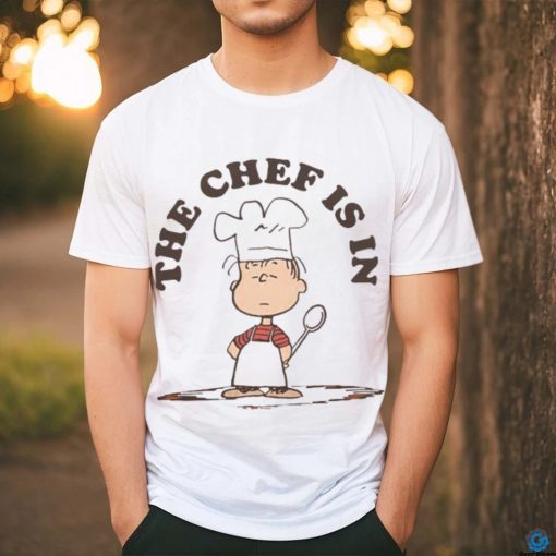 Peanuts linus the chef is in shirt