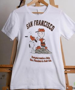 Peanuts ripple junction san francisco baseball ringer 2024 shirt