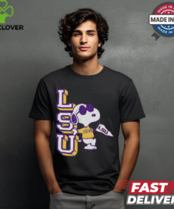 Peanuts x LSU Tigers Joe Cool t shirt