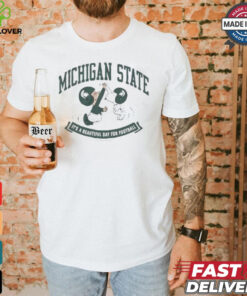 Peanuts x Michigan State It’s A Beautiful Day For Football Shirt