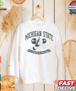 Peanuts x Michigan State It’s A Beautiful Day For Football Shirt