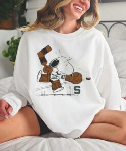 Peanuts x Michigan State Snoopy Goalie Shirt