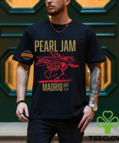 Pearl Jam 2024 Tour In Marrid Spain Unisex T Shirt