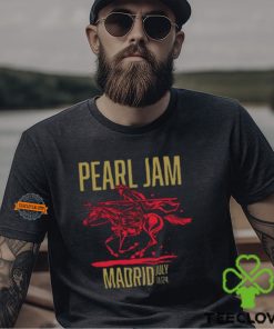 Pearl Jam 2024 Tour In Marrid Spain Unisex T Shirt