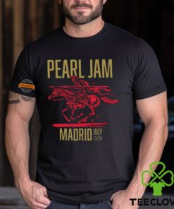 Pearl Jam 2024 Tour In Marrid Spain Unisex T Shirt