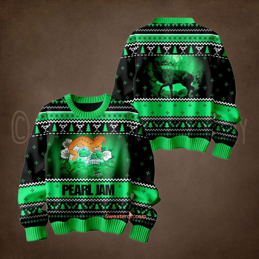 Pearl Jam Band Christmas Ugly Sweater hoodie sweater long sleeve and tank top