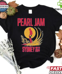 Pearl Jam Dark Matter World Engie Stadium Sydney Australia On November 23 2024 shirt