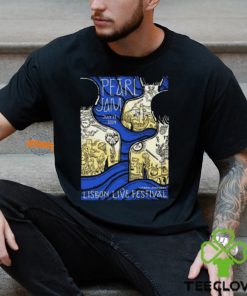 Pearl Jam Dark Matter World Tour At Lisbon Live Festival Portugal On July 13th 2024 Unisex T Shirt