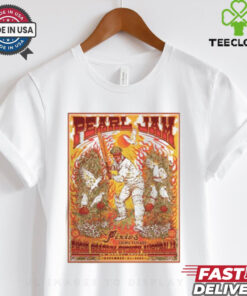 Pearl Jam Event Poster For Sydney Australia Night 1 At Engie Stadium On November 21 2024 On Wangal Country Skeleton With Sword Art By Ben Brown Classic T Shirt