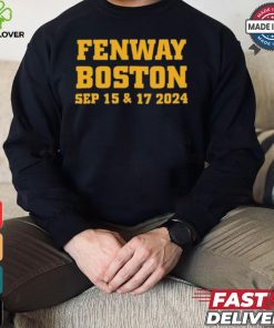 Pearl Jam Fenway Boston Sep 15 & 17 2024 Shirt