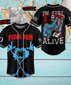 Pearl Jam I’m Still Alive Custom Baseball Jersey