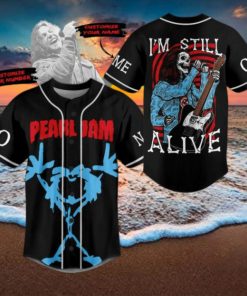 Pearl Jam I’m Still Alive Custom Baseball Jersey