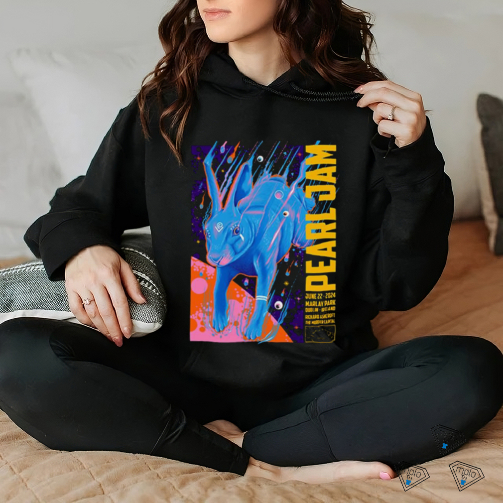 Pearl Jam June 22 2024 Marlay Park Dublin Ireland Richard Ashcroft The Murder Capital Poster shirt Pearl Jam June 22 2024 Marlay Park Dublin Ireland Richard Ashcroft The Murder Capital Poster shirt