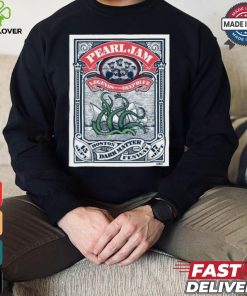 Pearl Jam Legends Of THe Deep Blue Sept 15 & 17 Boston Dark Matter Fenway Shirt