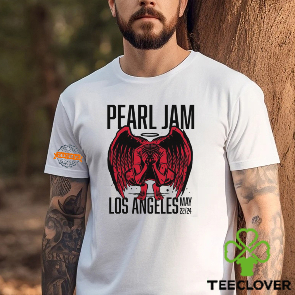 Pearl Jam Los Angeles May 22 Tour Shirt Pearl Jam Los Angeles May 22 Tour Shirt