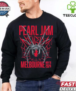 Pearl Jam Melbourne, AU November 16 2024 Tour Merch Shirt