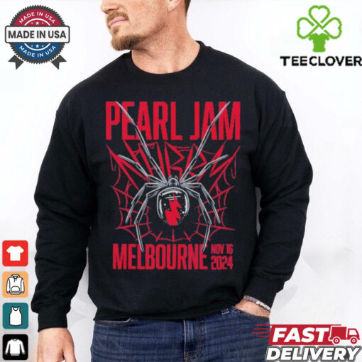 Pearl Jam Melbourne, AU November 16 2024 Tour Merch Shirt