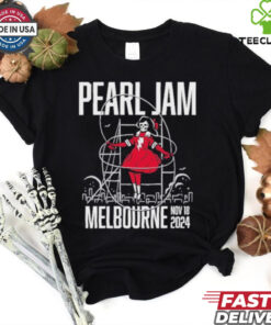 Pearl Jam Night 2 At Melbourne, Australia November 18, 2024 T Shirt