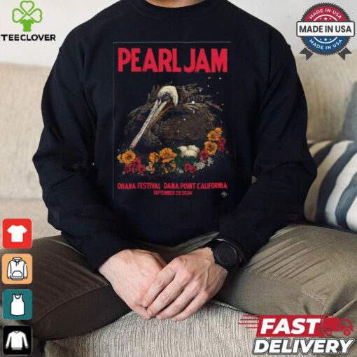 Pearl Jam Ohana Festival Dana Point California September 29, 2024 Event Posters T Shirt