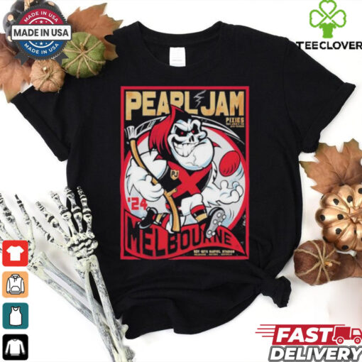 Pearl Jam Pixies Poster Melbourne, Australia November 18, 2024 Shirt