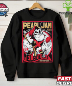 Pearl Jam Pixies Poster Melbourne, Australia November 18, 2024 Shirt