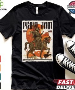 Pearl Jam Sept 15 & 17 2024 With Glen Hansard Boston Massachusetts Fenway Shirt