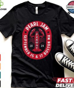 Pearl Jam September 15 & 17 2024 Fenway Boston Ma Shirt