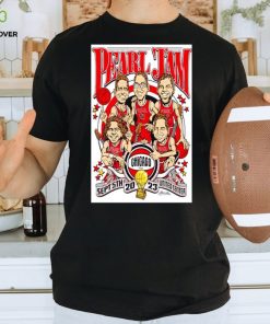 Pearl Jam September 5th Chicago Event poster shirt