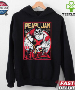Pearl Jam Show At Night 2 Marvel Stadium Australia Nov 18th 2024 Dark Matter Tour At Melbourne Poster t shirt