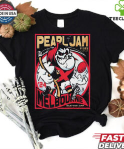 Pearl Jam Show At Night 2 Marvel Stadium Australia Nov 18th 2024 Dark Matter Tour At Melbourne Poster t shirt