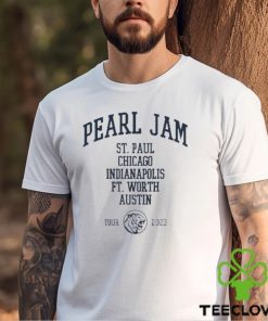 Pearl Jam St Paul, Chicago, Indianapolis. Ft Worth, Austin Us Tour 2023 Shirt