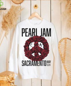 Pearl Jam Tour 2024 Sacramento California May 13 24 hoodie, sweater, longsleeve, shirt v-neck, t-shirt