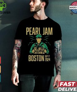 Pearl Jam Tour Boston, MA Fenway Park Sept 17 2024 shirt
