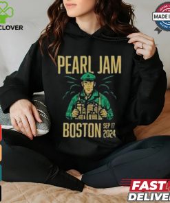 Pearl Jam Tour Boston, MA Fenway Park Sept 17 2024 shirt