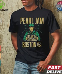 Pearl Jam Tour Boston, MA Fenway Park Sept 17 2024 shirt
