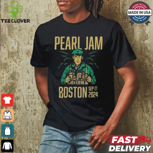 Pearl Jam Tour Boston, MA Fenway Park Sept 17 2024 shirt