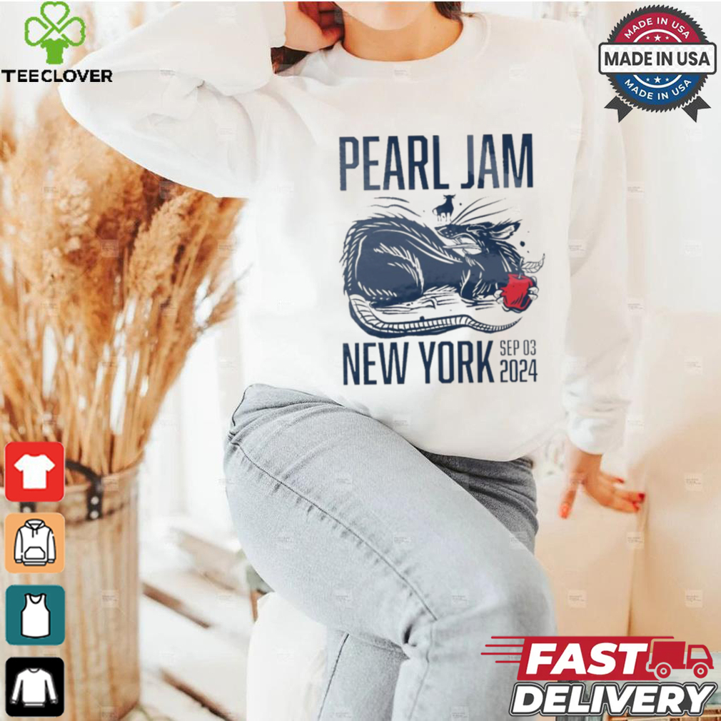 Pearl Jam Tour New York September 3, 2024 Event Shirt Pearl Jam Tour New York September 3, 2024 Event Shirt