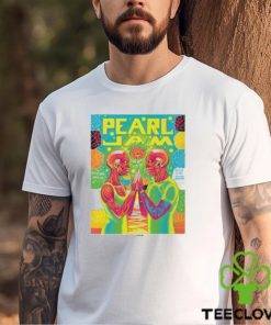 Pearl Jam With Deep Sea Diver Poster Night 2 At MGM Grand Garden Arena On May 18th 2024 In Las Vegas Nevada Art By Munk One Unisex T Shirt